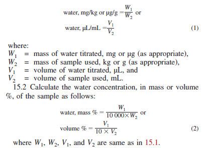 astm volumetric karl fischer titration commercial|karl fischer titration calculation.